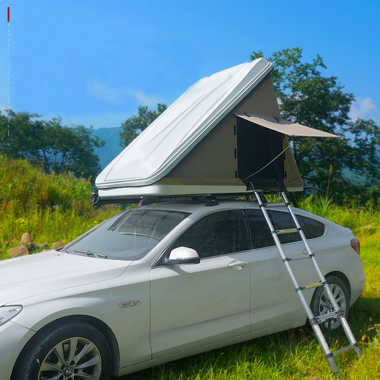 Outdoor camping roof tent self driving tour double hydraulic SUV