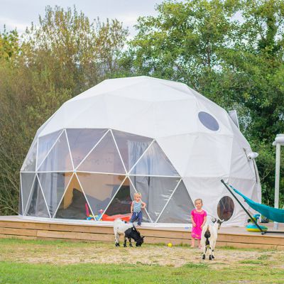 Luxury Domos Transparent Geodesic Igloo Dome Canopy Tent Bubble Tent