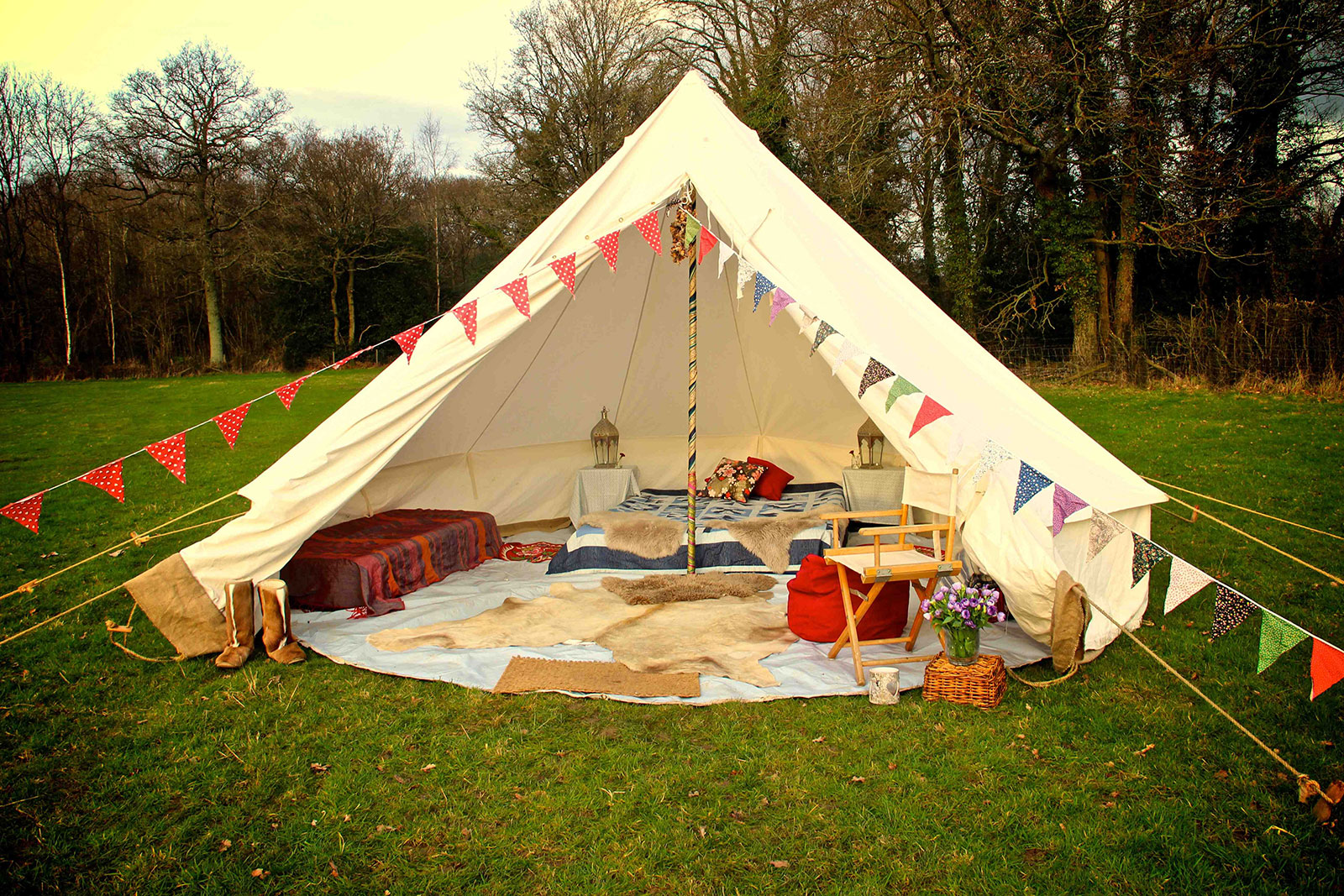 Cotton Canvas Bell Tent