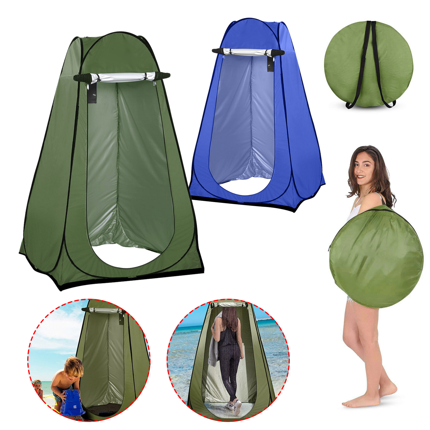 Portable Toilet Shower Tent