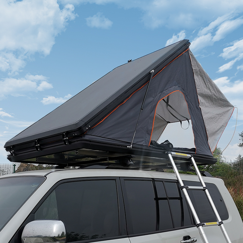 Outdoor Camping Car Roof Top Tent Hard Shell Aluminum Roof Tent For Sale