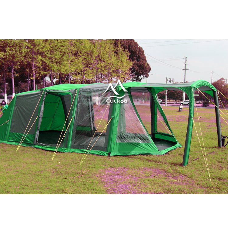 6 Man Inflatable Camping Tent for Family Use